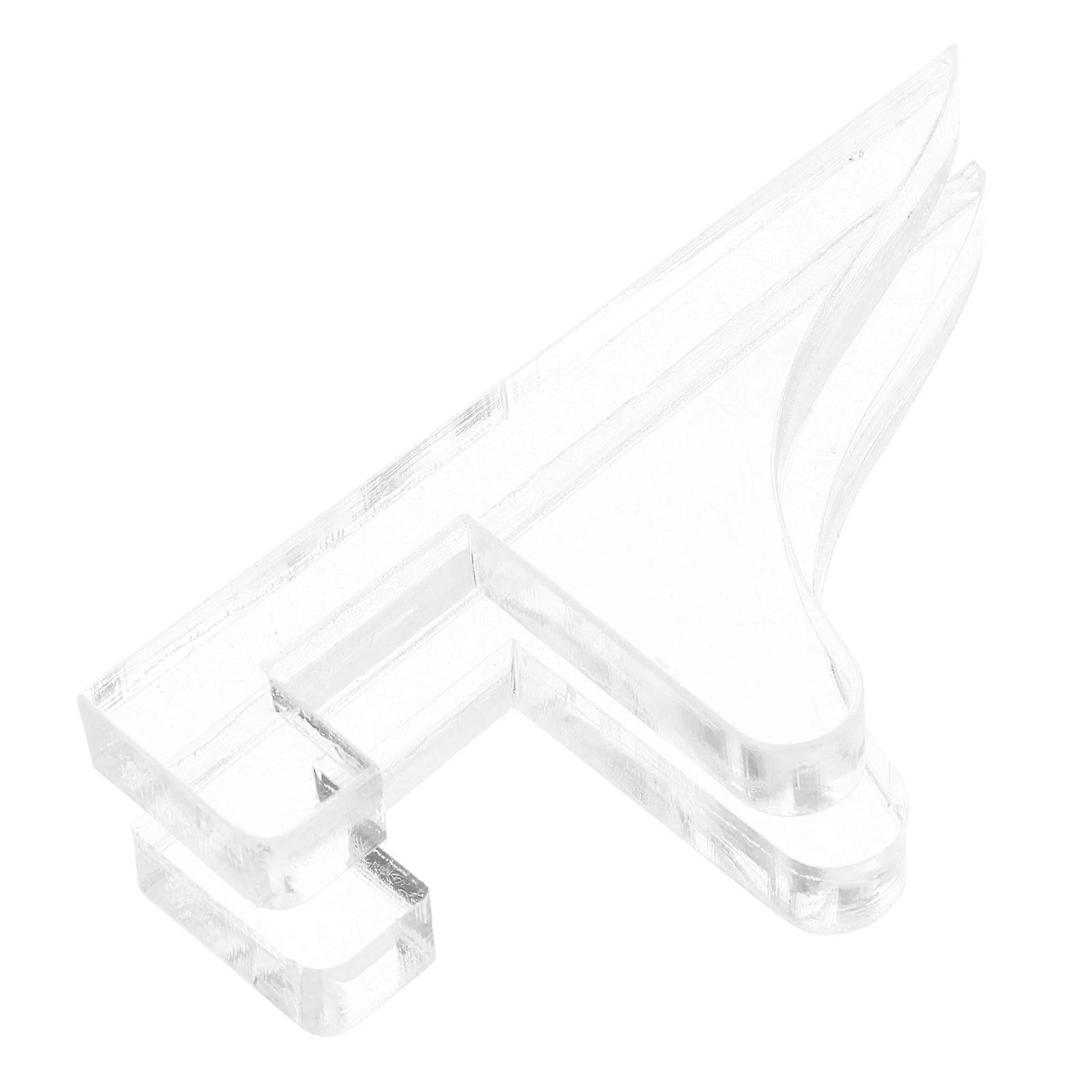 Acrylic Photo Frame Stand for Picture Display 2Pcs Clear and Elegant Design