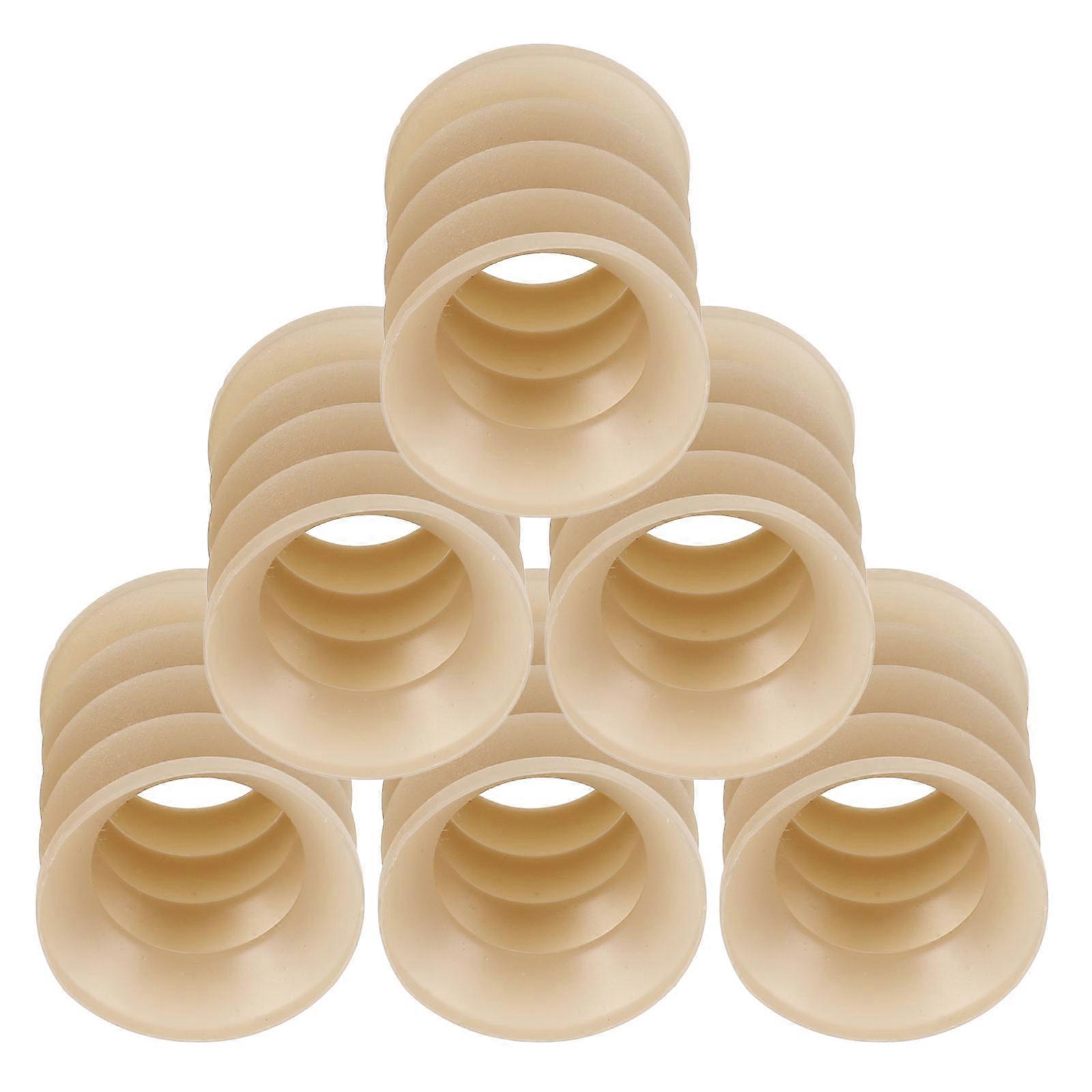 Bone Cracking Prop for Film Production 6Pcs Beige Plastic Prank Set