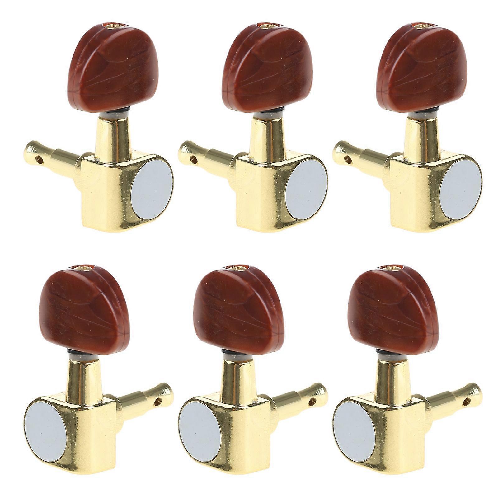 Guitar Tunings Machines 3R 3L Guitar Tunings Pegs Machine Head Tuners String Tuning Pegs Tuning Key Pegs for Guitar Multicolor