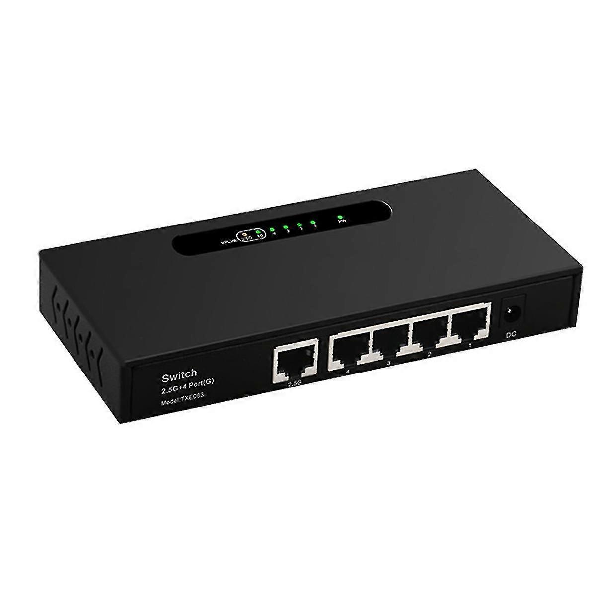 Txe083 2.5g 4-port Ethernet Switch Unmanaged Switch Eu Plug