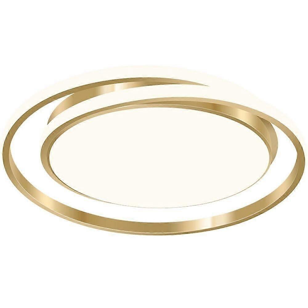 38W LED Ceiling Light Modern Minimalist Warm Lighting Energy Saving Rust Resistant Fixture for Bedroom