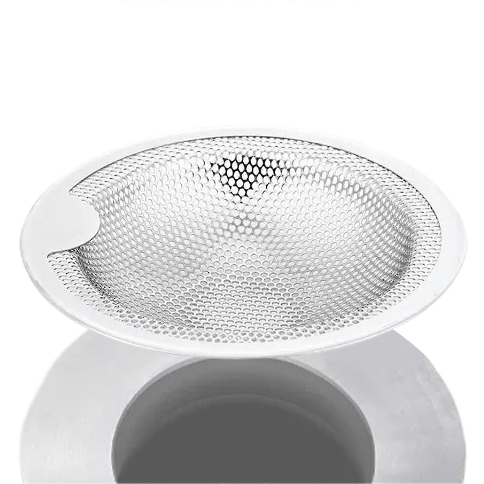 304 Stainless Steel Sink Strainer for Kitchen Drain, Rust Resistant Filter with Enhanced Blockage Prevention