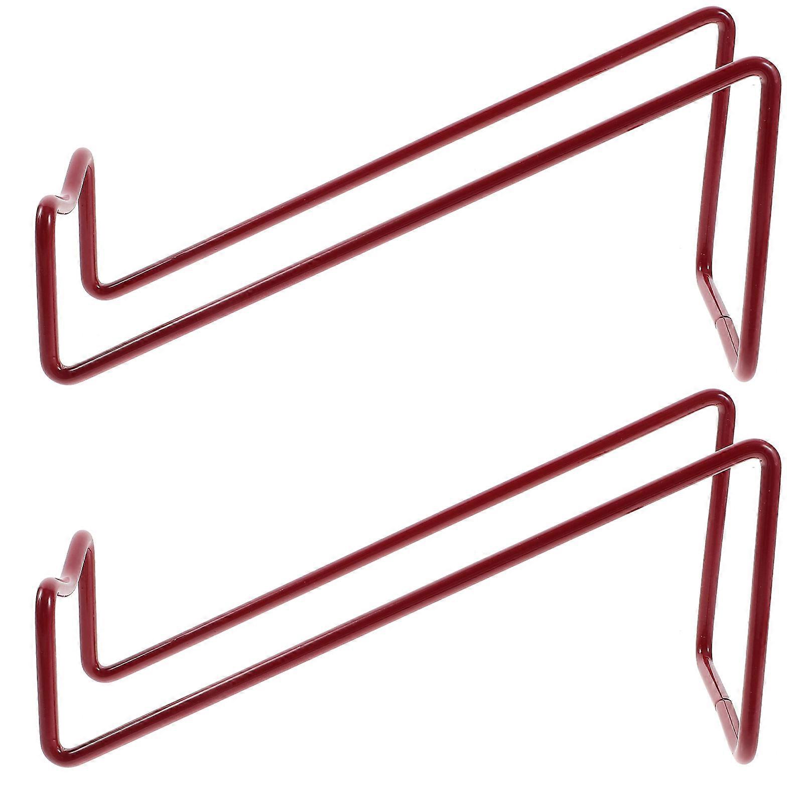 Metal Holder Countertop Display Rack for 6Pcs Bottles