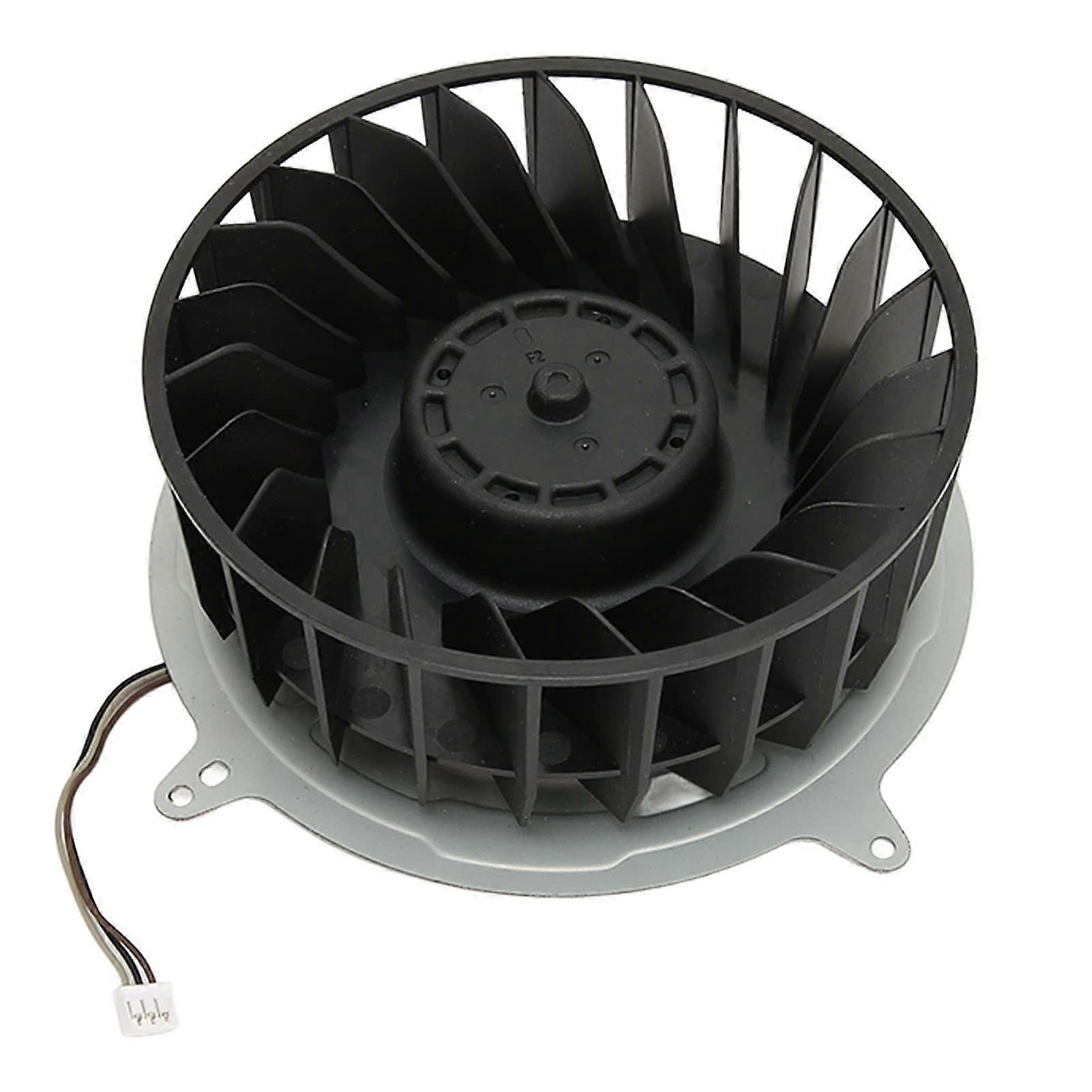 Cooling Fan with 23 Quiet Blades, Low Noise Heat Dissipation, DC 12V Internal Replacement for PS5