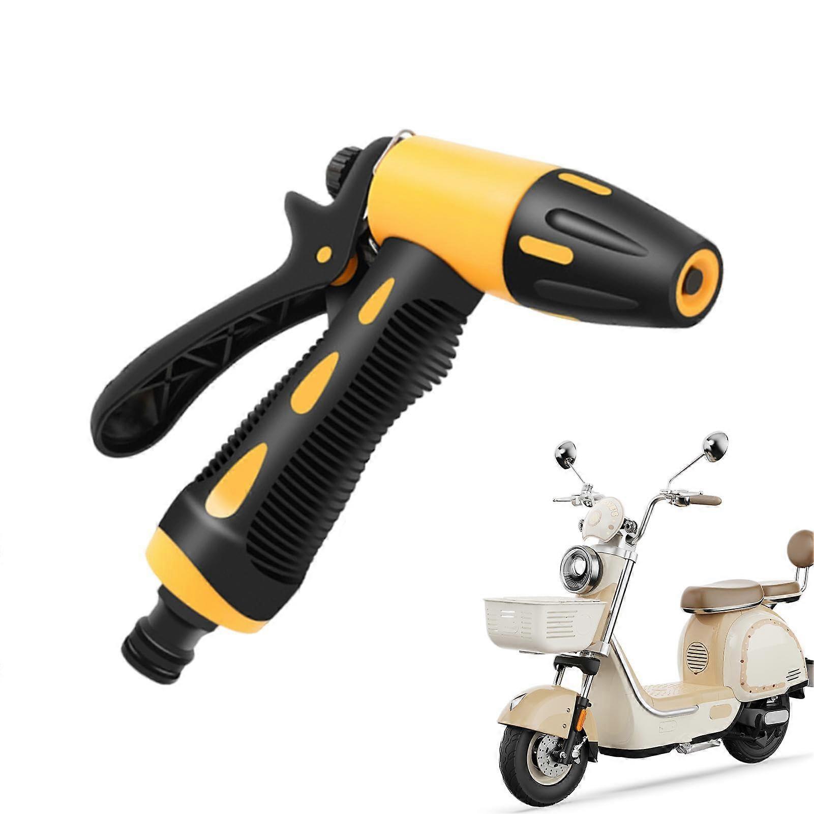 Pressure Water Sprayer with Adjustable Nozzle and AutoRetract Hose for Efficient Cleaning