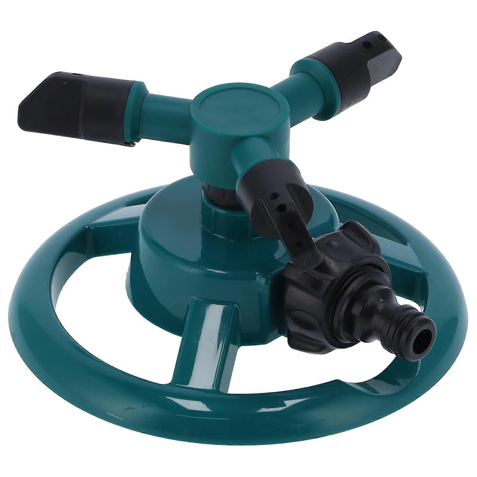 360 Degree Rotating Lawn Sprinkler Adjustable Spray Angle ABS Durable Garden Watering Tool