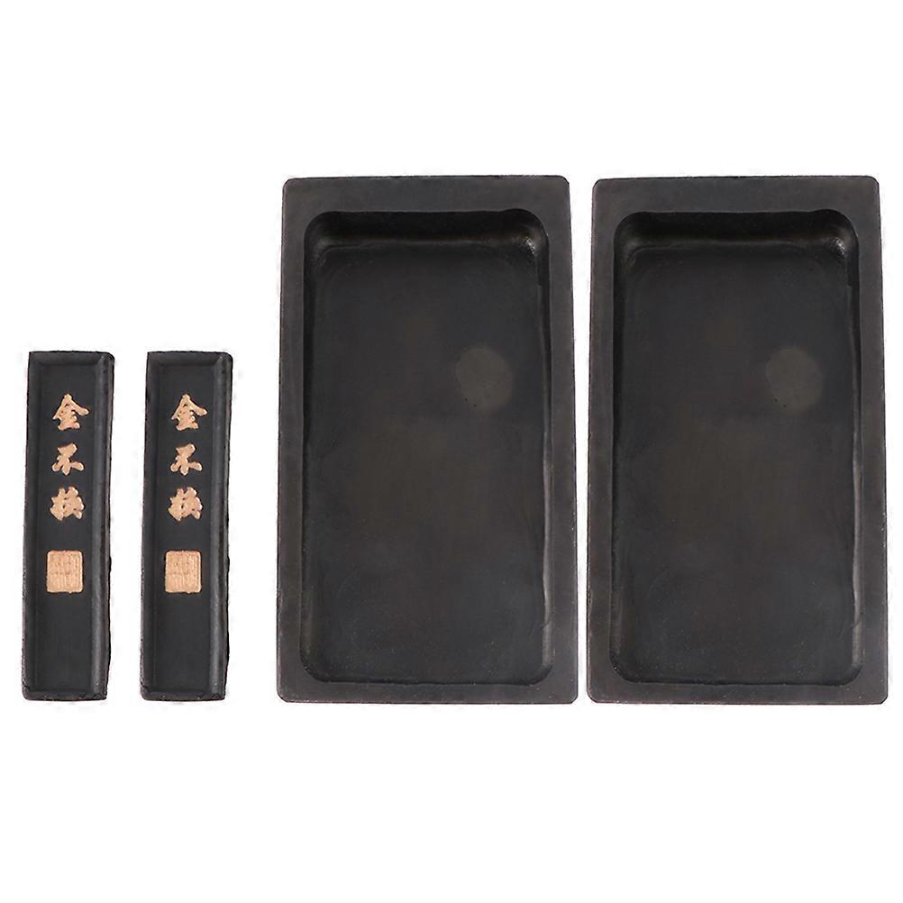 Painting Inkstone Calligraphy Inkslab for Drawing 1Set Practical Ink Plate