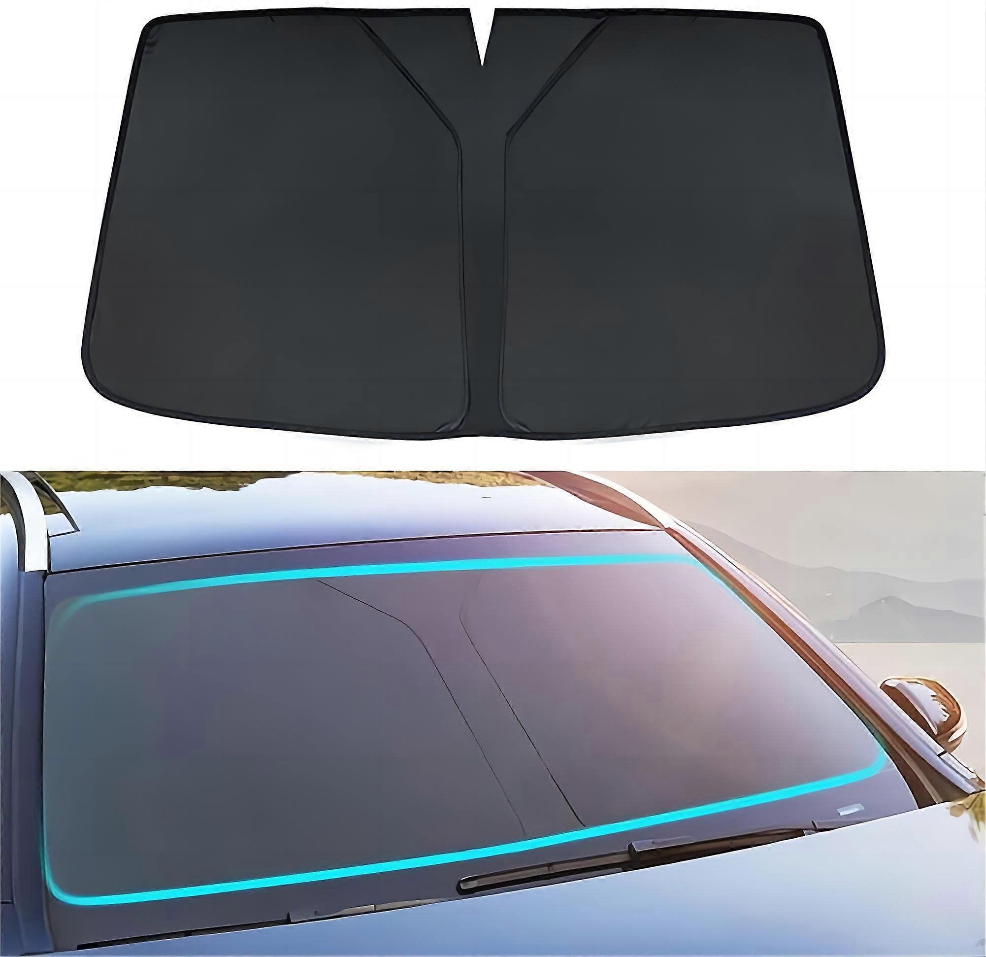 Car Windshield Sun Shade for MG MG4 EV 20222024, UV Blocking Foldable Front Visor Protector