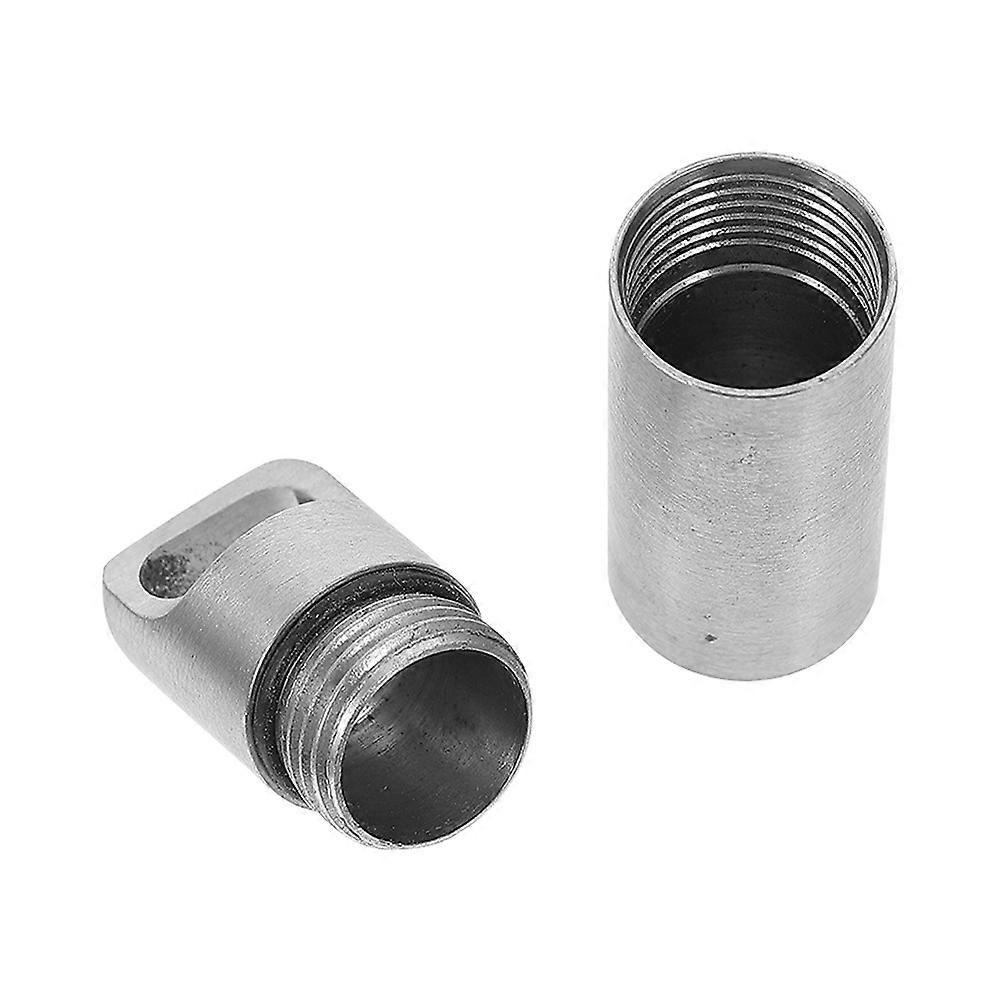 Outdoor Mini Pills Holder with Waterproof Function Stainless Steel