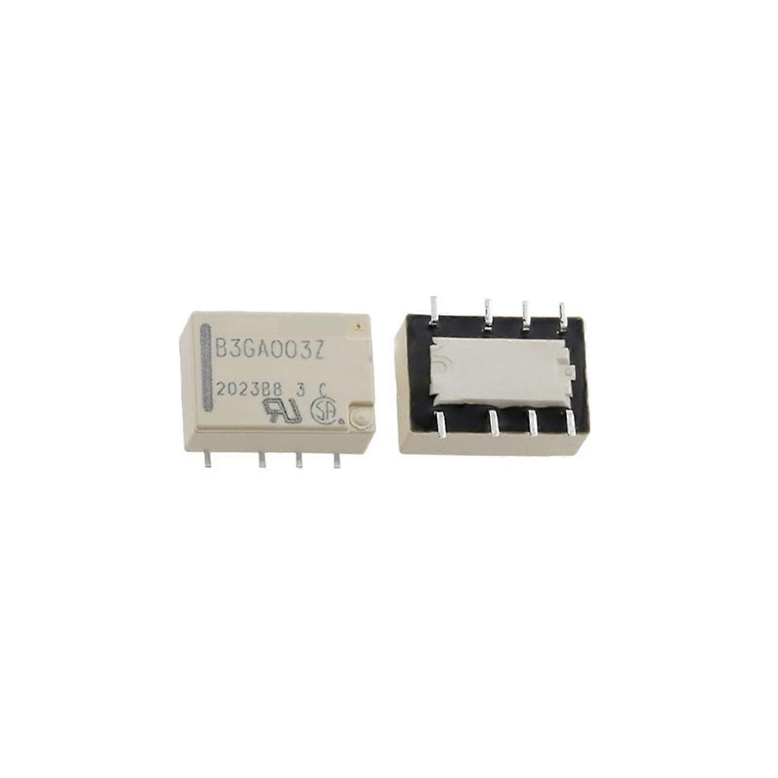 3V DC 8 Pin Relay B3GA003Z Dual Switching Groups Low Voltage Compact Design 50PCS