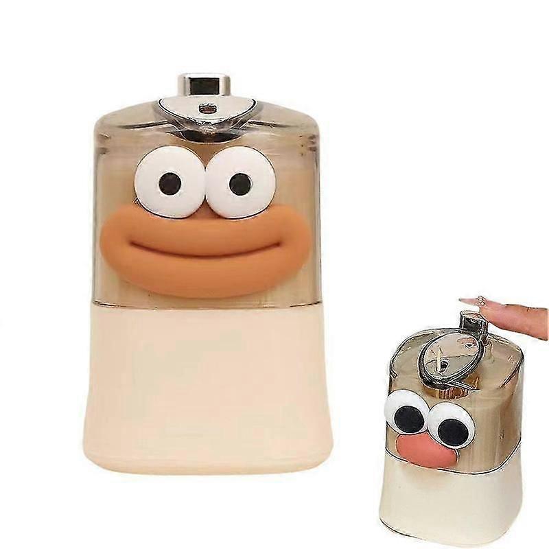 toothpick holder with cartoon design for table storage