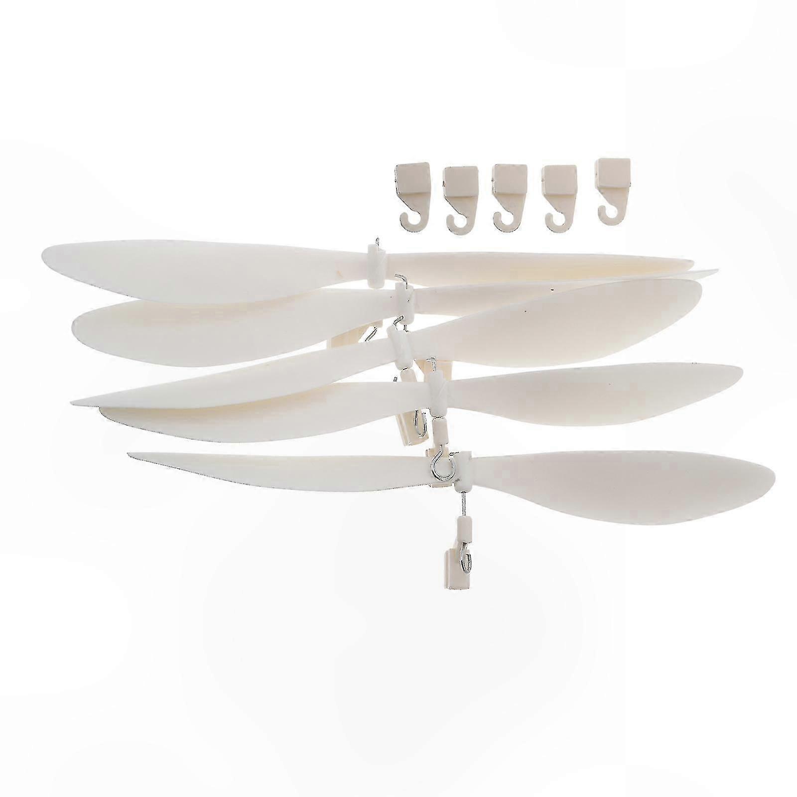 Rubber Band Powered Propeller Set for Model Aircraft - 5 Pieces