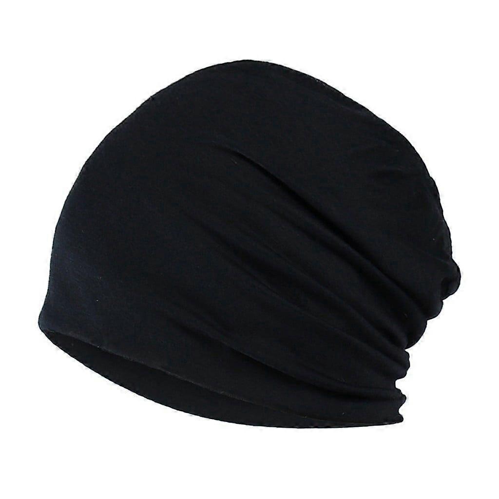 Baseball Cap Men Soild India Stretch Drawstring Hat Wool Knitting Hair Loss Head