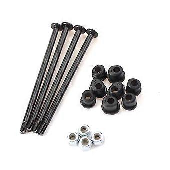 Front and Rear Swing Arm Screw Pin with Shaft Sleeve for 144002 144010 124016 124017 RC Car Parts Accessories