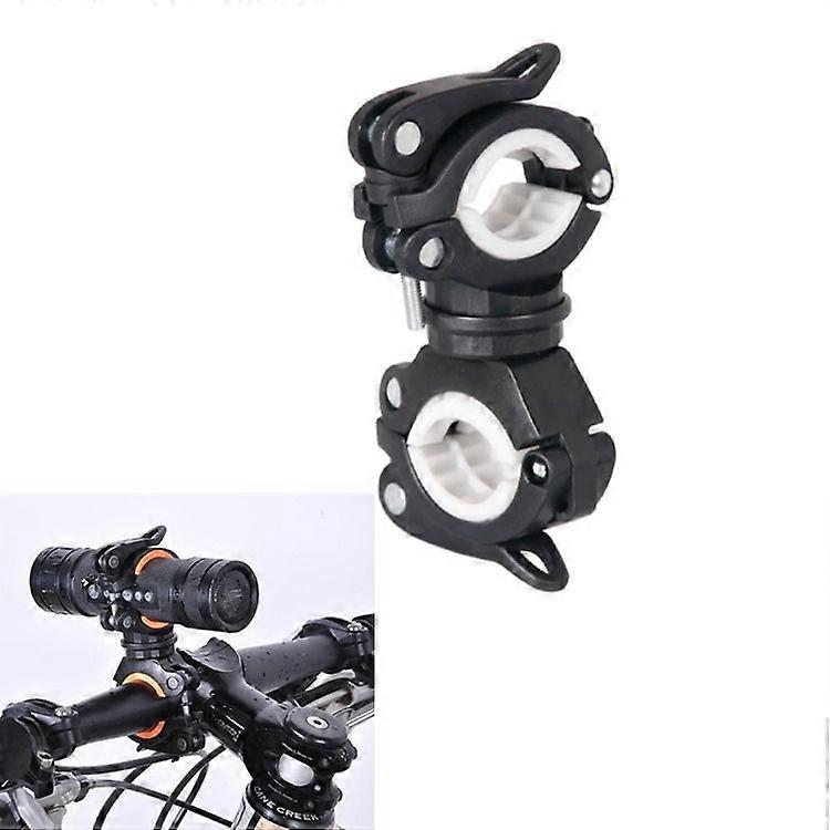 360 Lamp Holder Bicycle Flashlight Lamp Clip Fixing Bracket