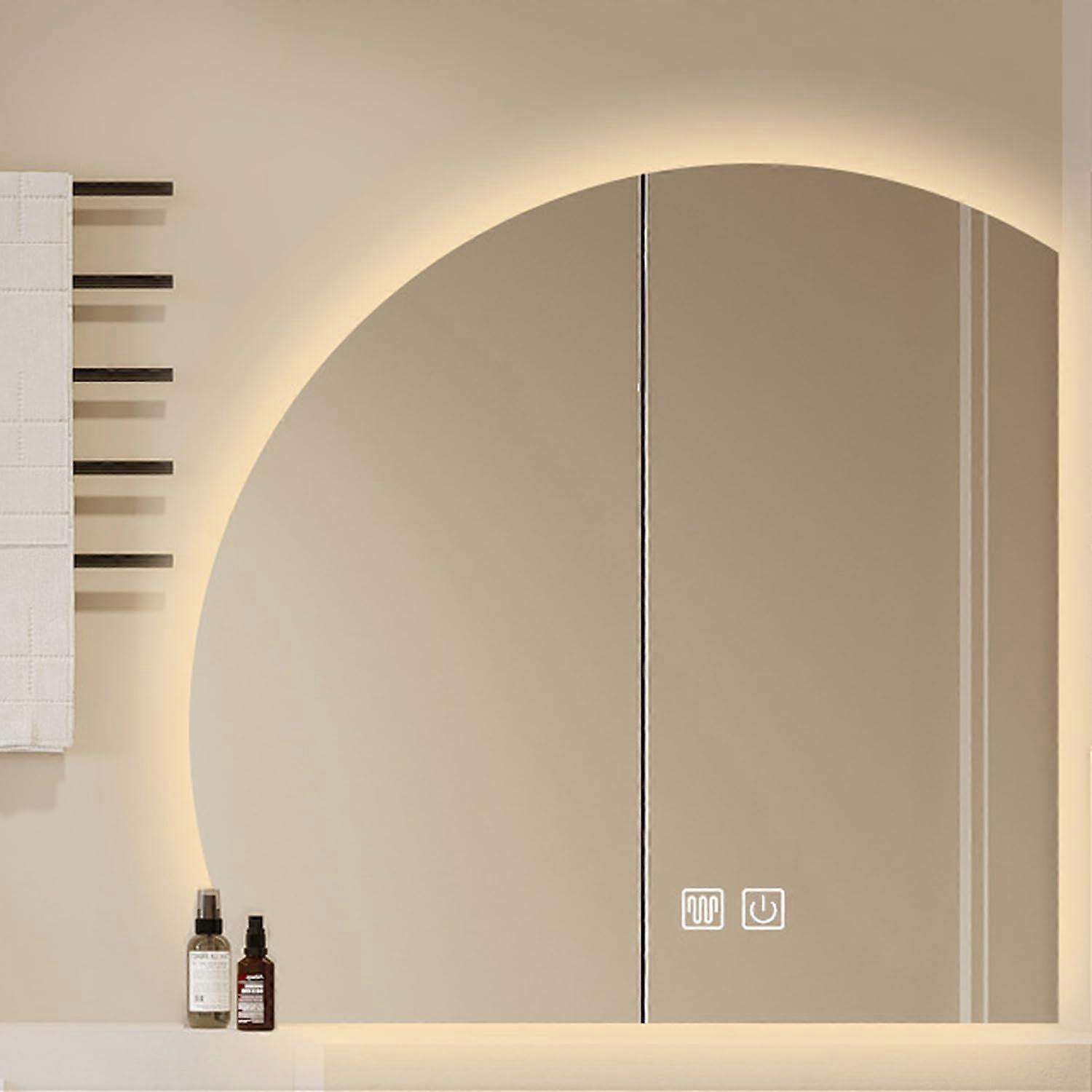 100cm LED Bathroom Mirror with AntiFog Heating, Touch Sensor and ThreeColor Dimming