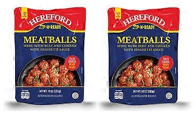 Hereford Fleischbällchen mit Spaghettisauce 2er-Pack