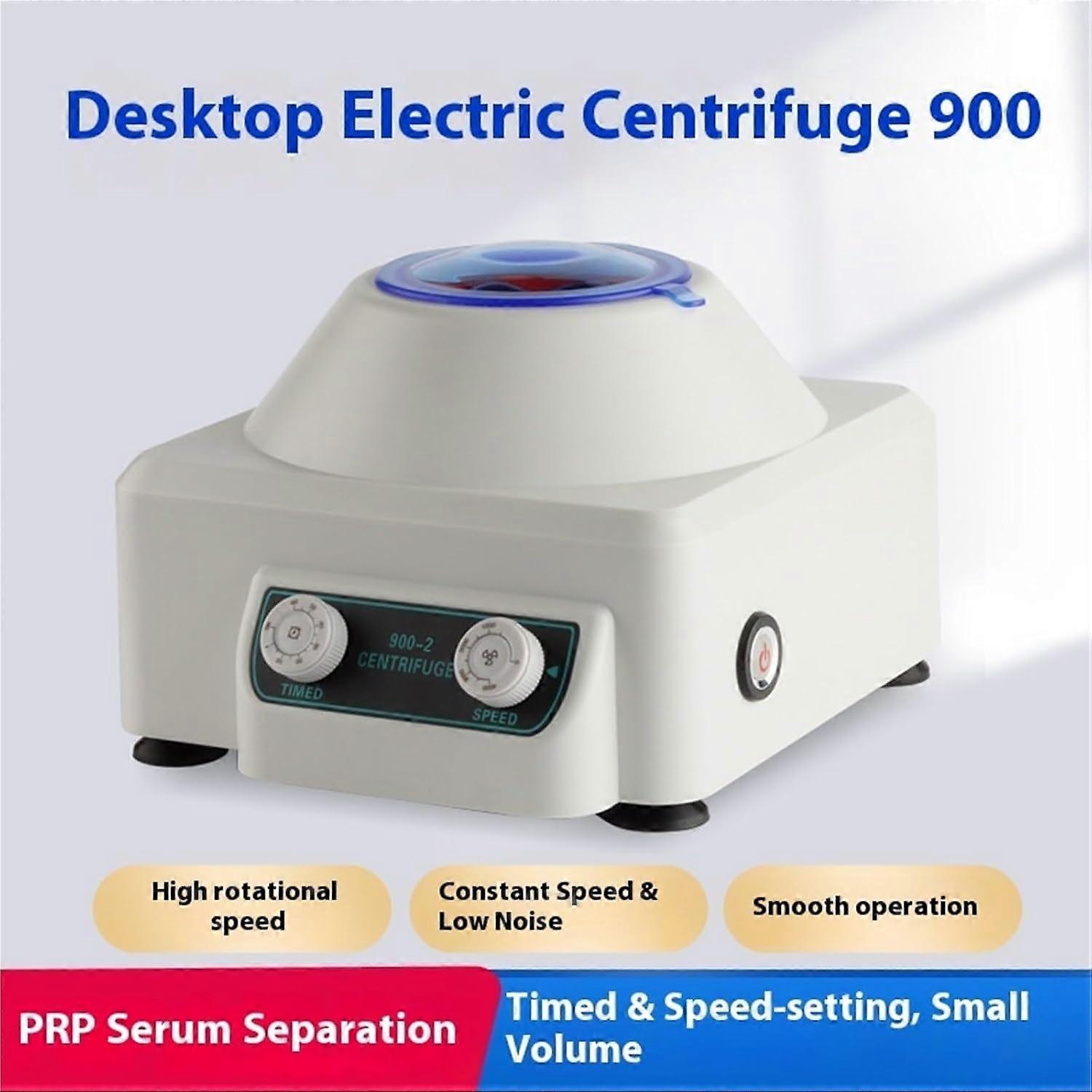 Laboratory Centrifuge Machine for PRP Serum Separation, Speed Plasma Isolation with Fixed Time Control
