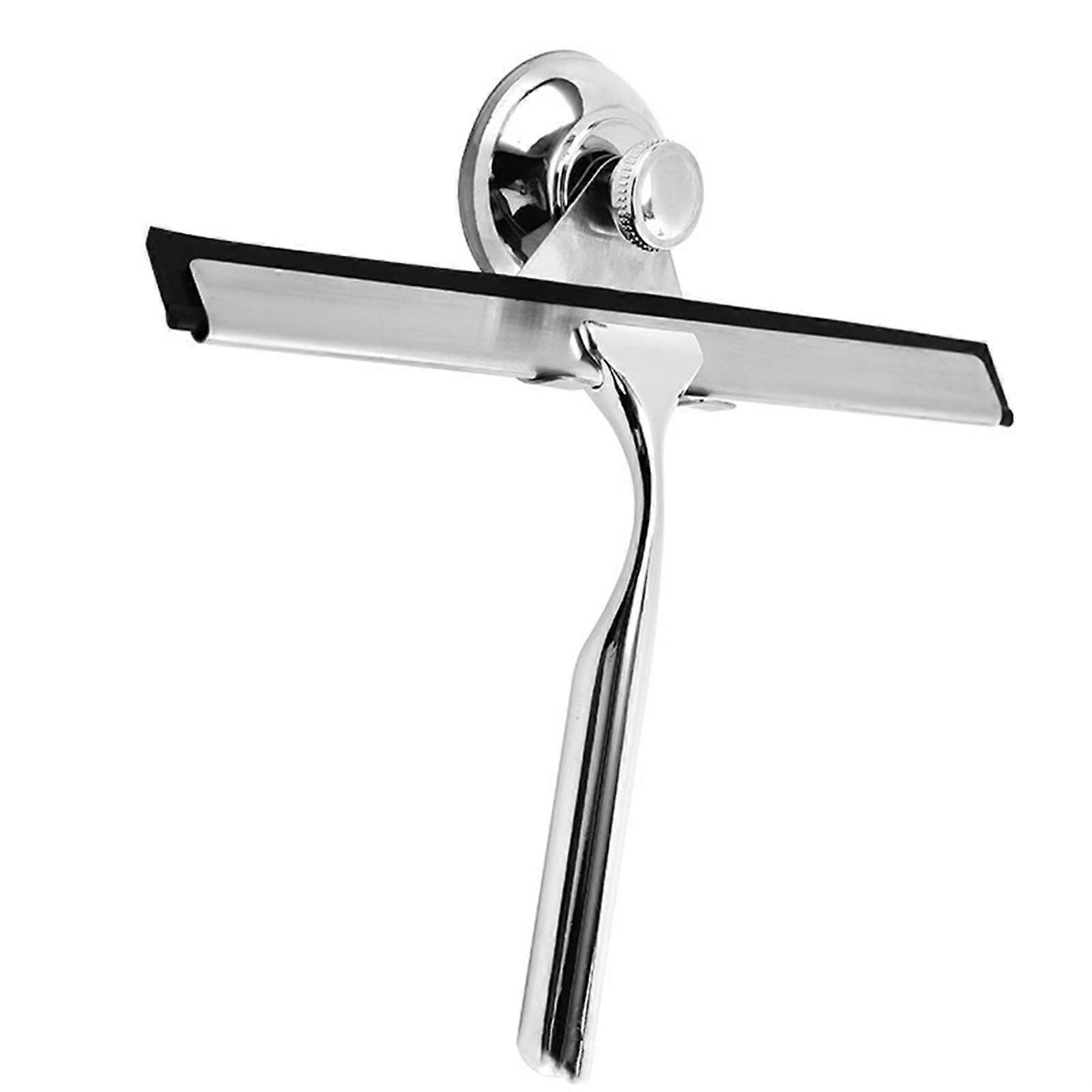 Shower Squeegee for Glass Doors with Ergonomic Handle, Fast Water Removal, MultiSurface Use