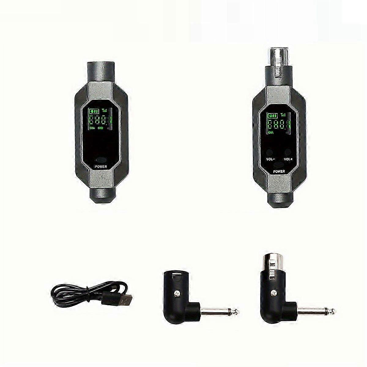 Wireless Microphone Converter XLR Transmitter and Receiver Microphone Wireless System compatible Dynamic M