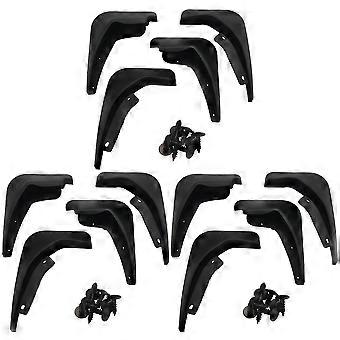 3X Molded Mud Flaps for Ford Fiesta Mk7 2009 - 2017 Mudflaps Splash Guards Mudguards 2010 2011 2012 2013 2014 2015 2016