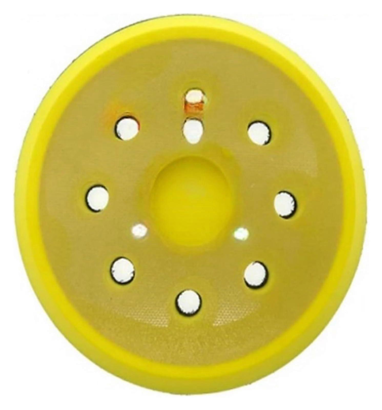 5 Inch Polishing Pad with Secure Hook and Loop, 125mm Sanding Disc for 3 Nail Backing Plate