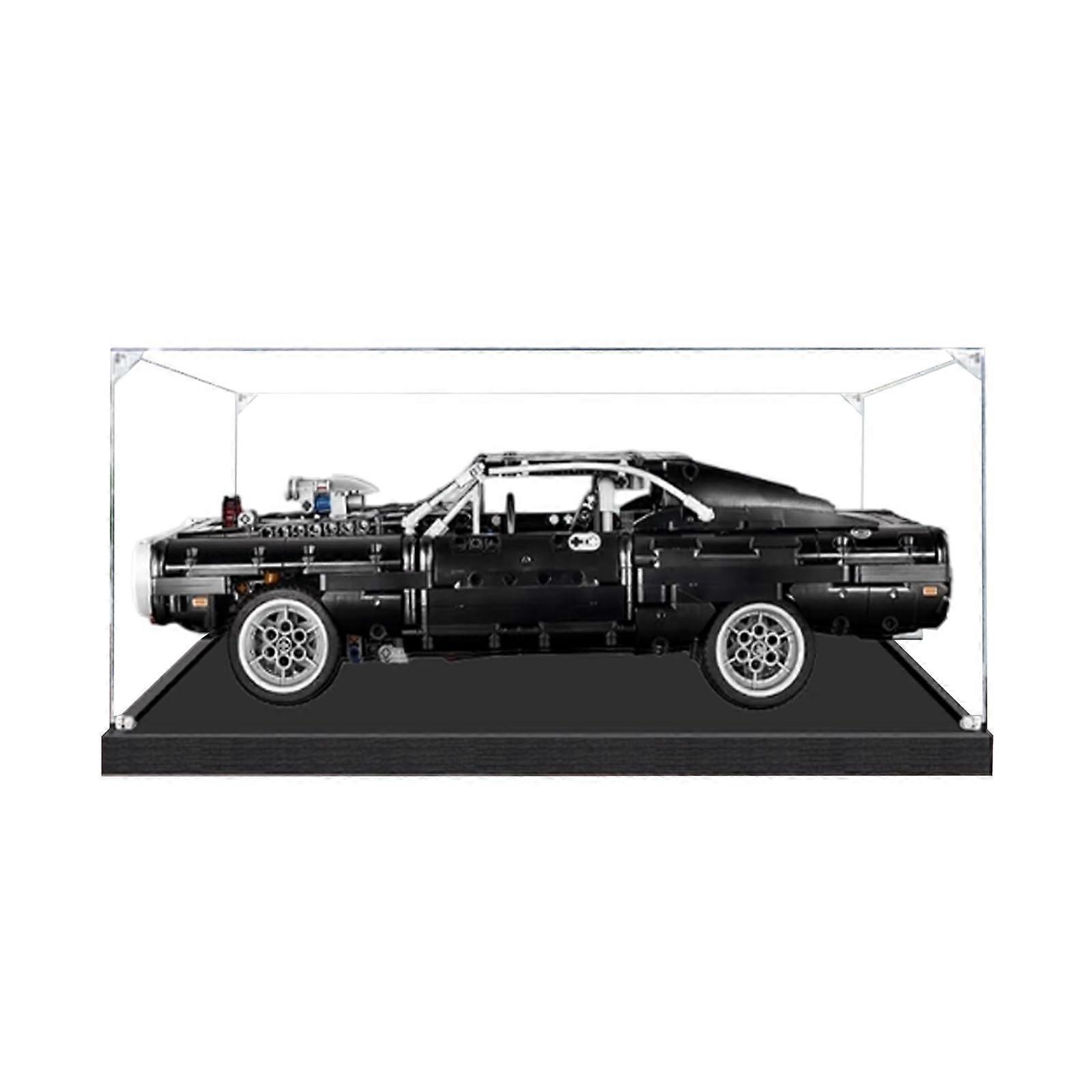 Acrylic Display Case for  42111 Car Model, 3mm Clear Panel Dustproof UV Protection
