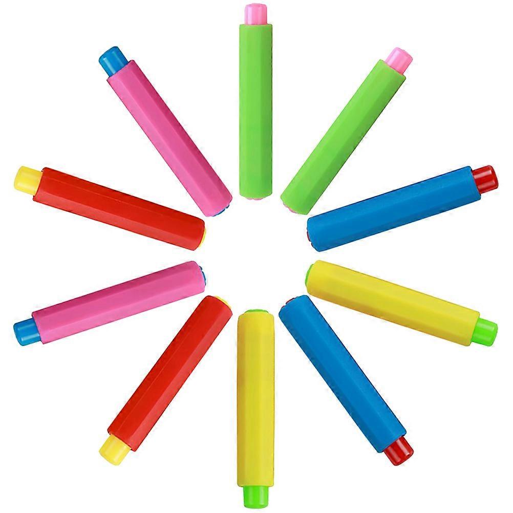Assorted Color Chalk Holder Clip for Daily Use 25Pcs Plastic Chalk