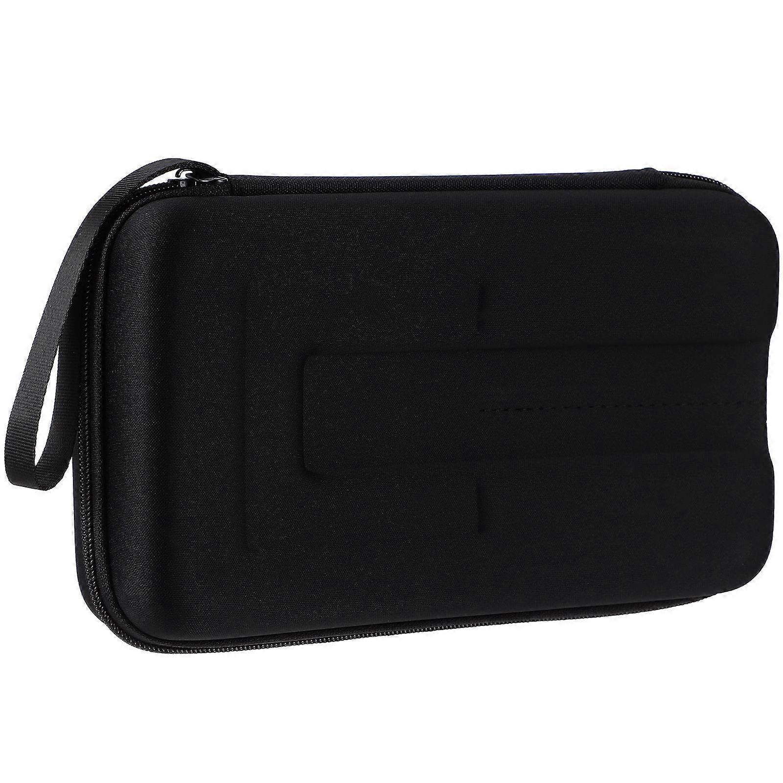 Portable Microphone Case for Wireless Mic Storage with Zipper Handle