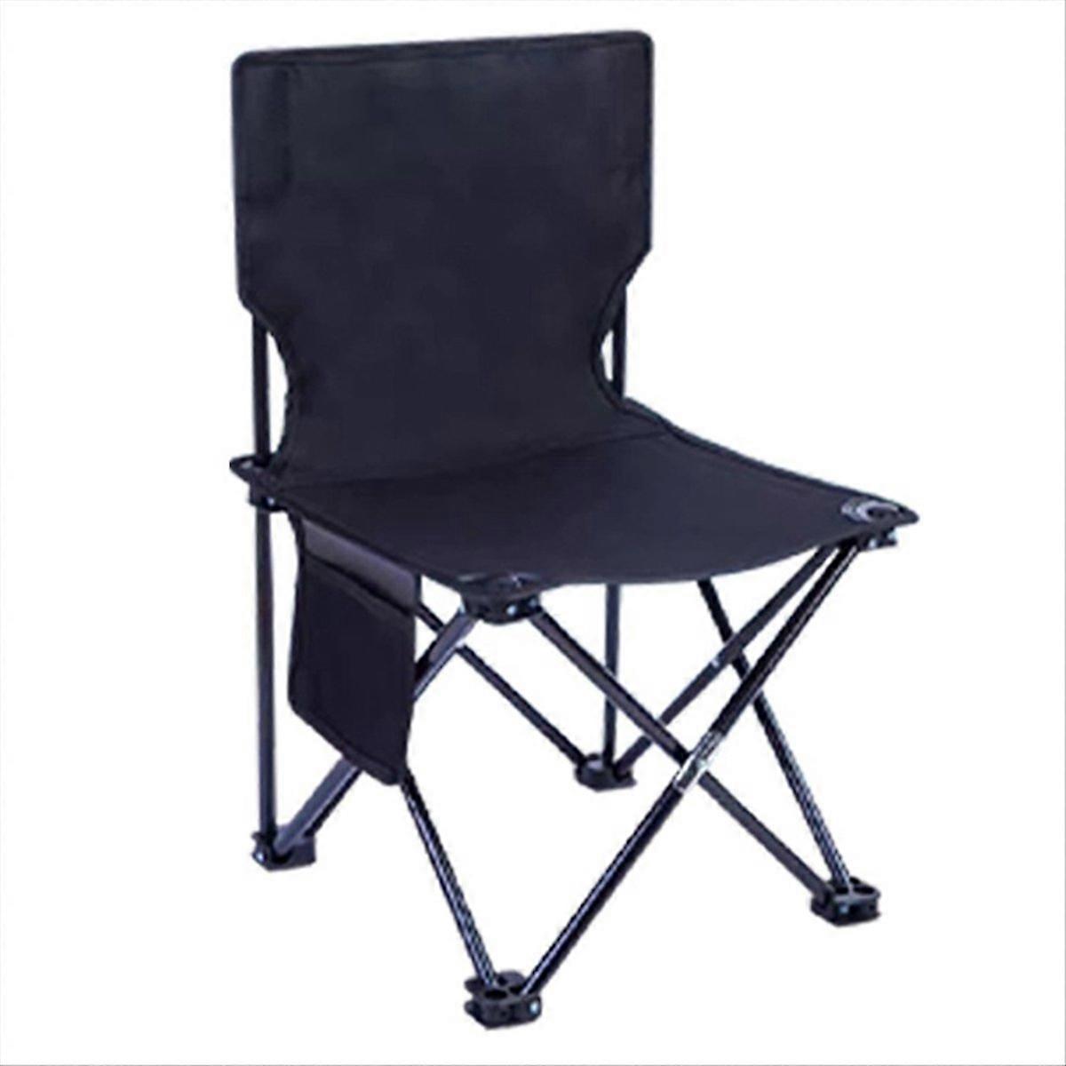 Black Small outdoor , camping picnic chair