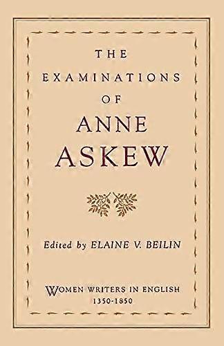 Egzaminy Anny Askew