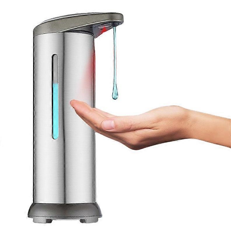SR001 Automatic Soap Dispenser, Touchless Dish Soap Dispenser 280ml with Infrared Sensor