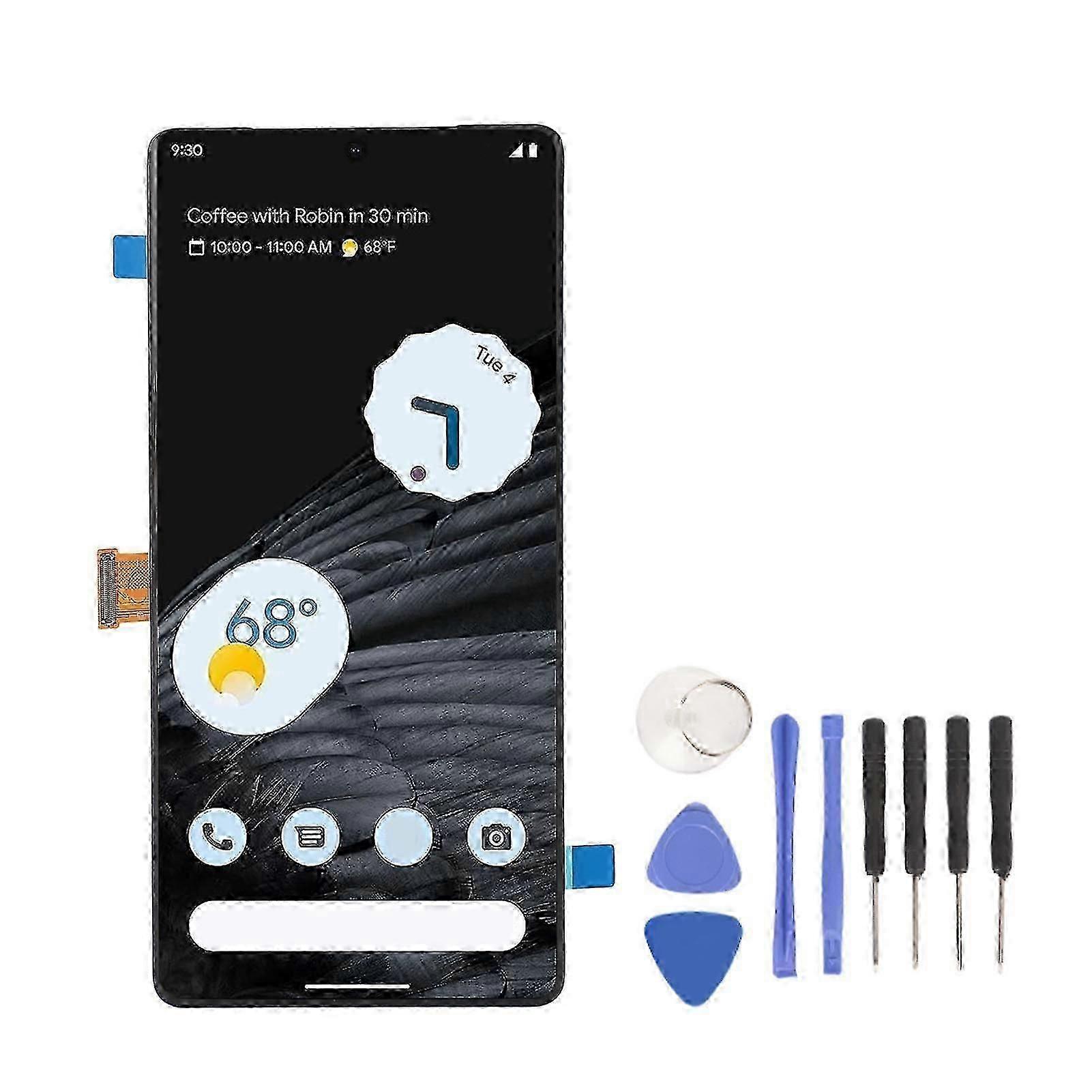 Google Pixel 7 Pro 5G Screen Replacement Kit - OLED Display, Easy Install, Repair Tools
