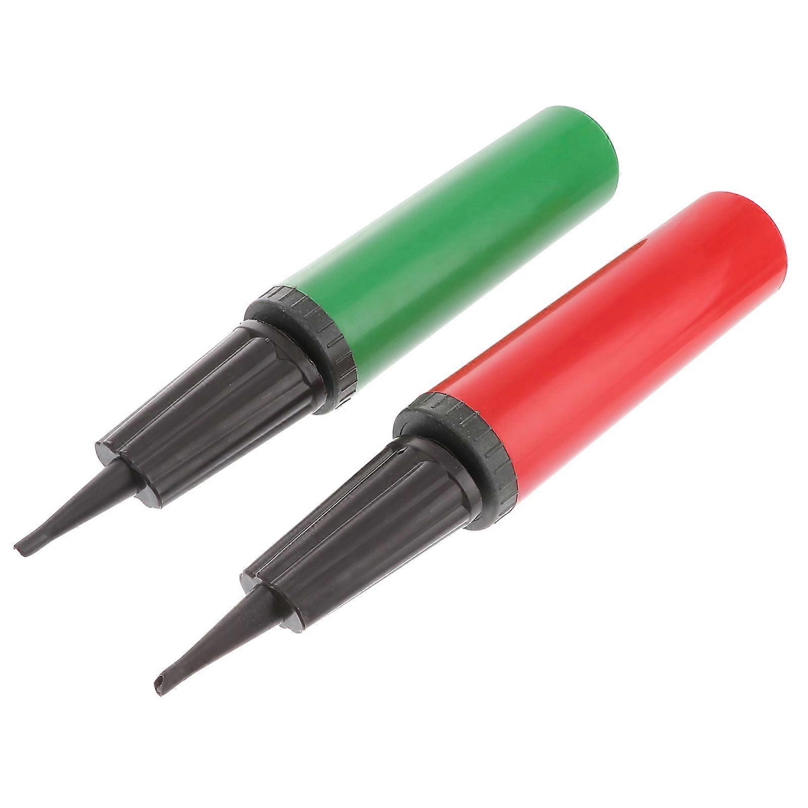 2 Pcs Push Inflator Hand Tiny Pump Portable Air for Inflatables