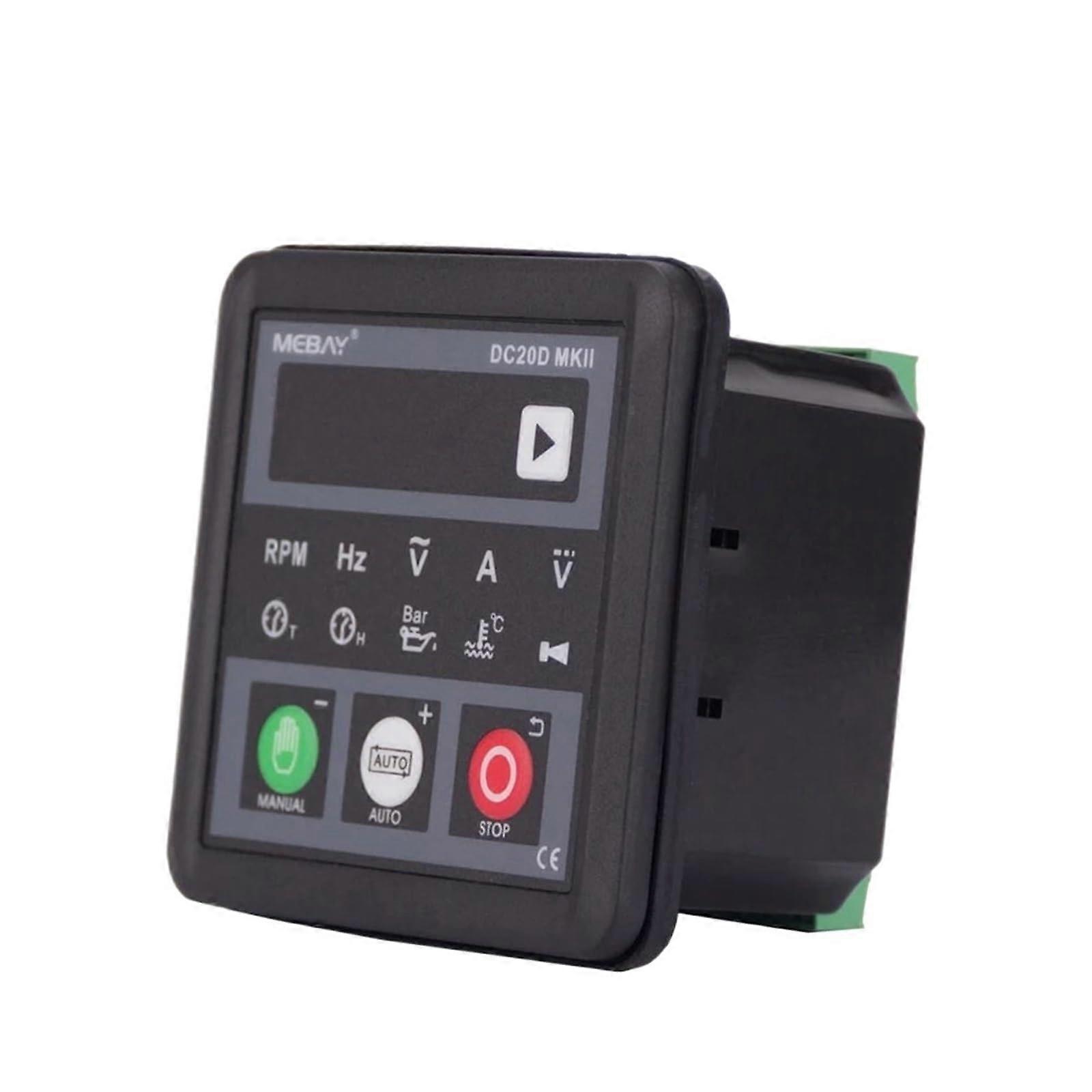 DC20D MKII Generator Control Module for Diesel Gas LPG Generators, Reliable Multi Fuel Controller