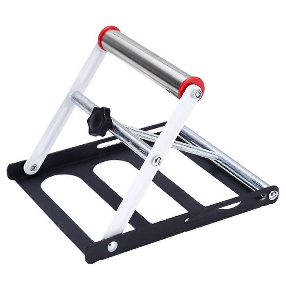 Adjustable Cutting Machine Support Frame with Foldable Miter Table Portable Woodworking Tool