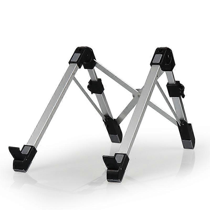 Black Laptop Stand Portable Folding Angle Adjustable Notebook Aluminum Bracket Cooling Bracket for