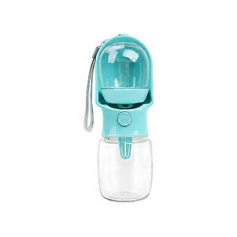 Travel 2-in-1 Pet Feeder Portable Dog Water Bottle Leak-Proof Water Dispenser with Drinking Bowl