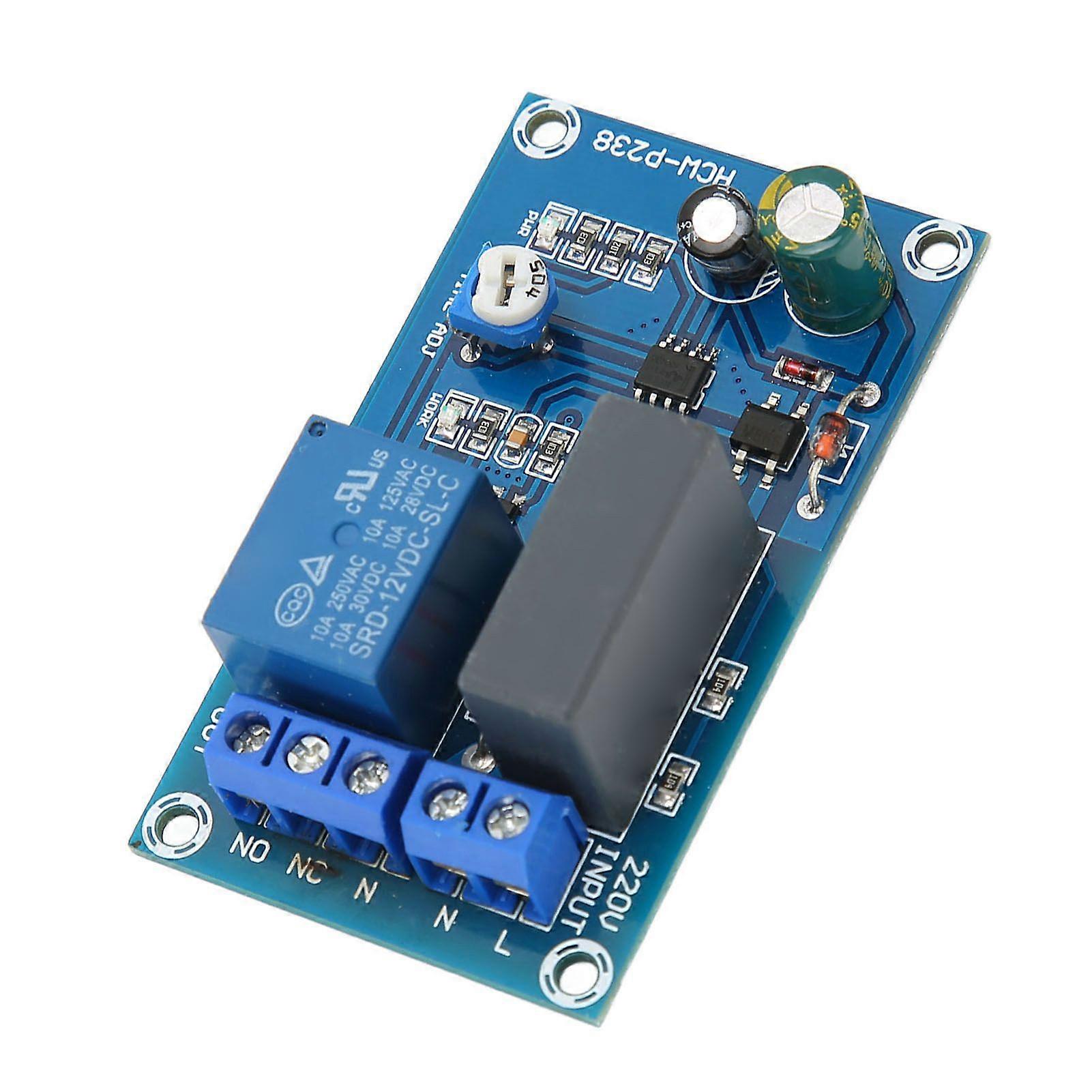 Timer Relay Module Adjustable Delay Switch Board 220V Accessory for Home Factory