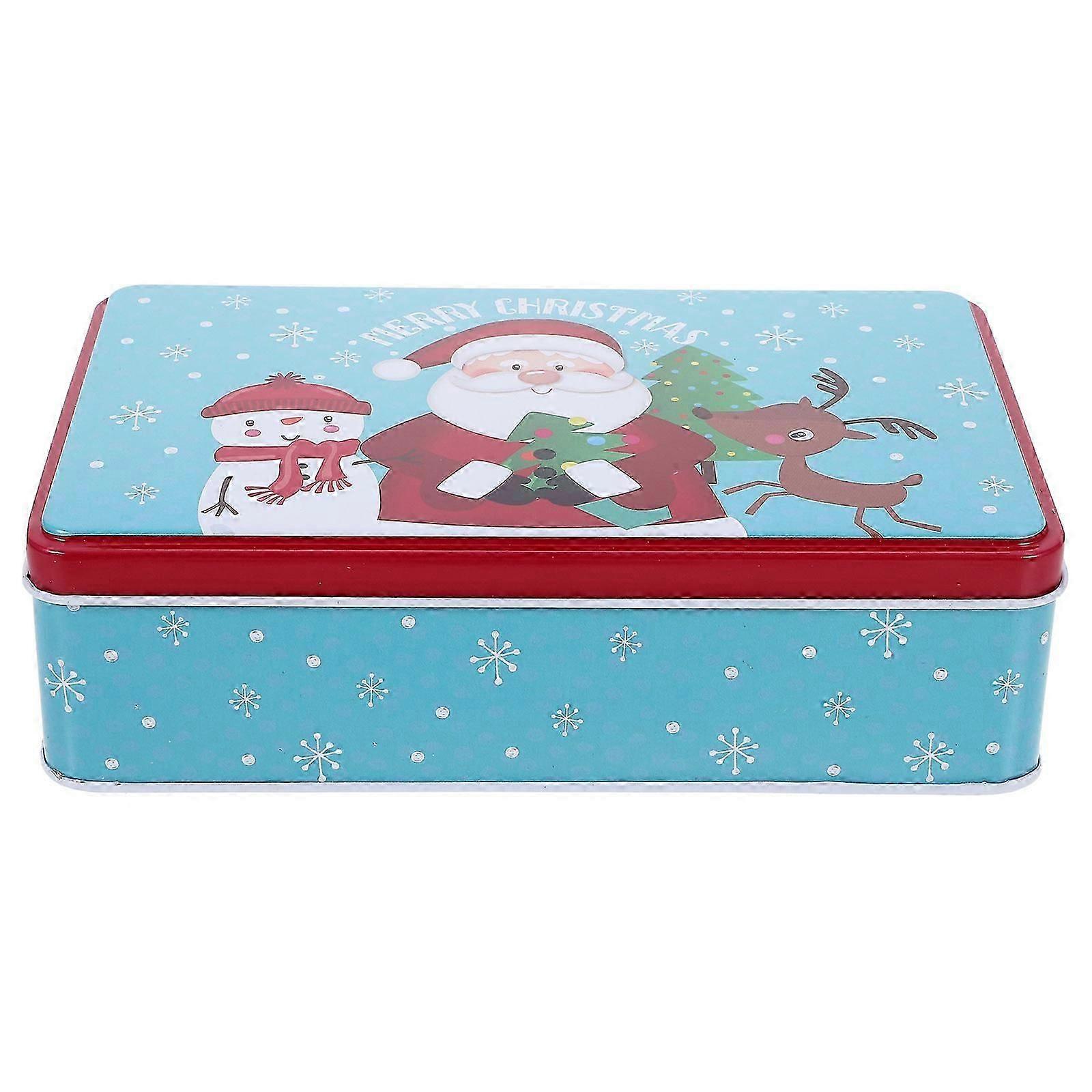 Christmas Tin Box Sugar Case for Multi-Functional Packaging 1 Case