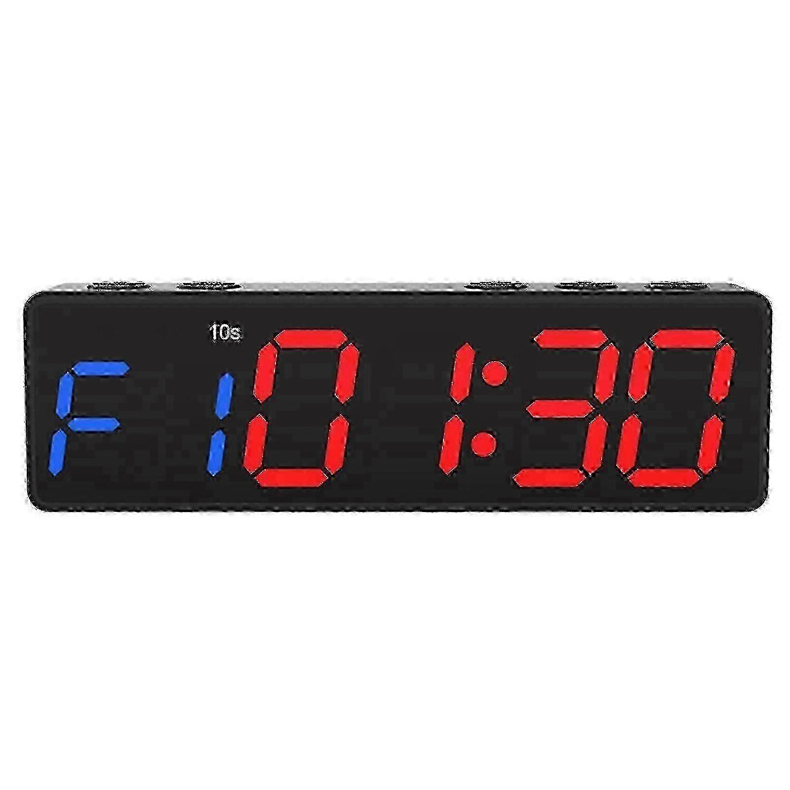 Gym Interval Timer LED Workout Training Clock Countdown Stopwatch compatible with YuJia Training