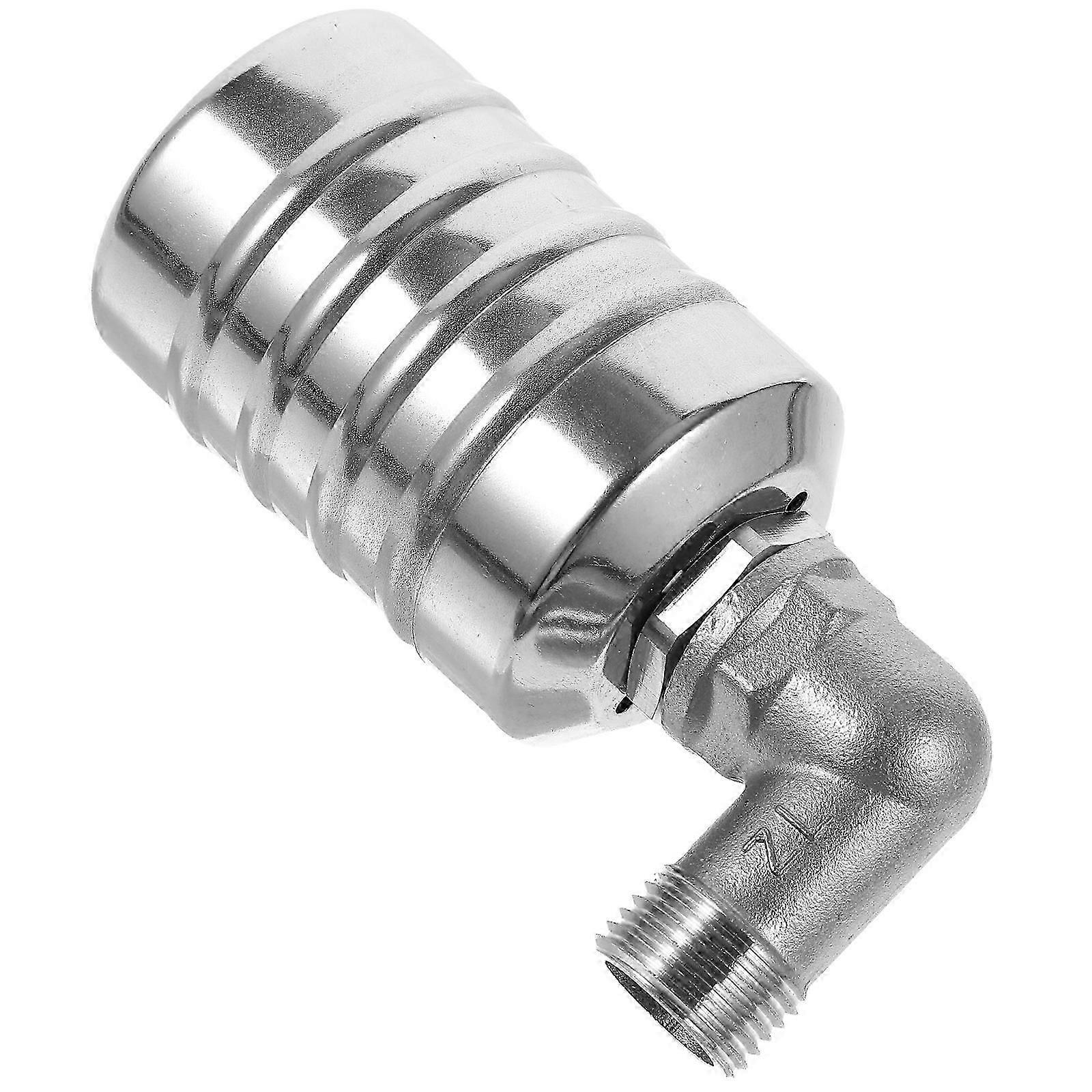 Water Level Controller Float Valve For Industrial Applications Durable Silver Color Prevent Overflow 1Set