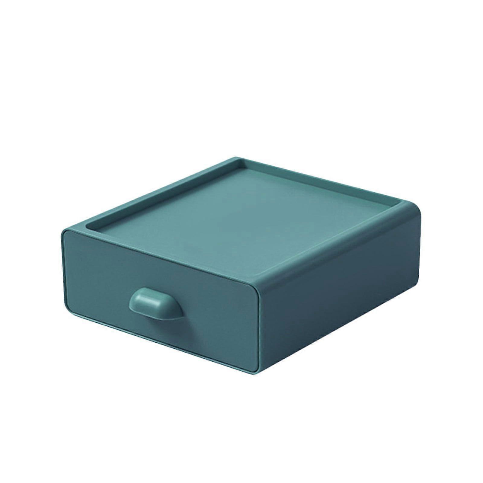 Storage Boxes With Lids Stackable Drawer Type Process Storage Box On  Green
