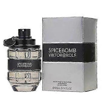 Viktor Rolf Spicebomb Eau de Toilette Night Vision, Eau de Cologne voor mannen, 100 ml, nieuw binnen S04