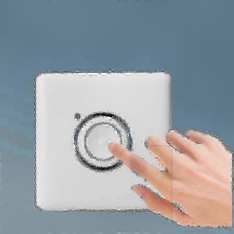 Programmable Wall Timer Switch, AC110-250V Outdoor LED Touch Delay Timer with 16-Level Adjustable Settings and Digital Countdown Function