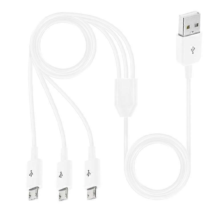 Durability Micro USB Splitter Cables Widely Compatibility Data Sync Charging