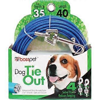 Boss Pet Boss Pet Tie-Out Swivel Snap, 40 FT
