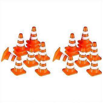 10Pcs Miniature Road Cones Construction Cones Kids Traffic Cones Toys