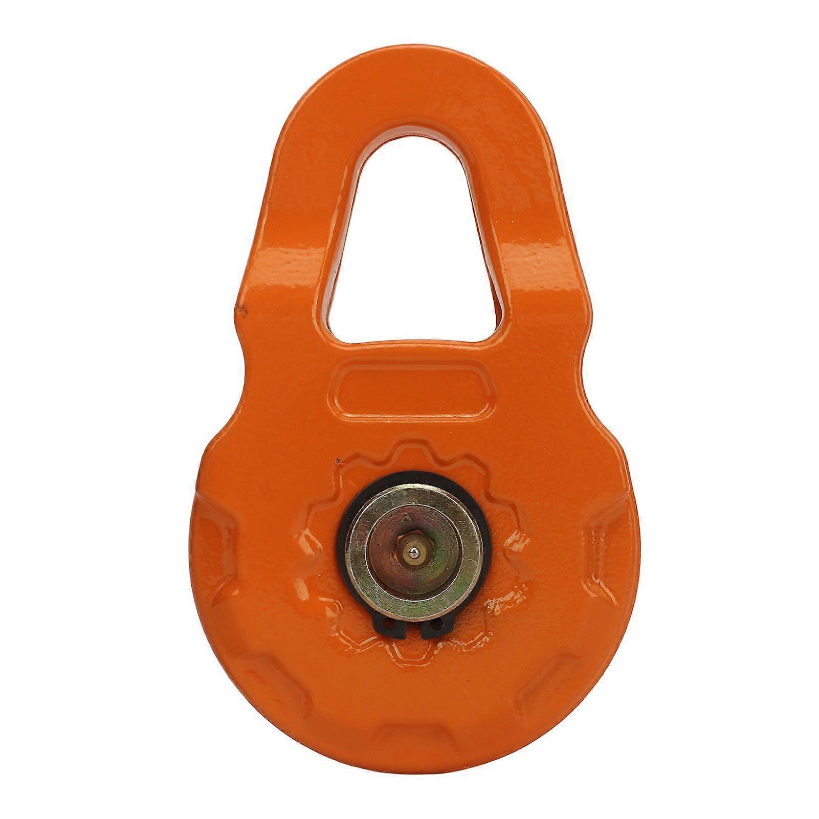 Snatch Block 12500 lbs Working Load Limit, Heavy Duty Snatch Pulley for ATV UTV Vehicle Recovery, Wear Resistant Steel