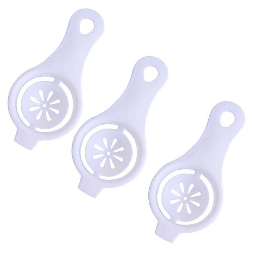 3Pcs Spoon Shape Egg Yolk Separator Divider Filter Baking Tool Kitchen Gadget KAESI